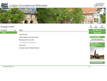 Tablet Screenshot of grundschule-billerbeck.de